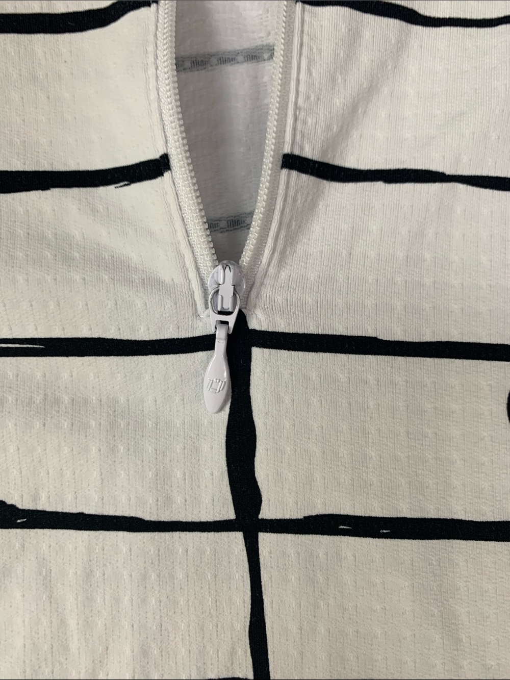 IBKUL Women’s UPF50 Athleisure Performance Top Windowpane Sz M Tennis Pickleball - Picture 4 of 7
